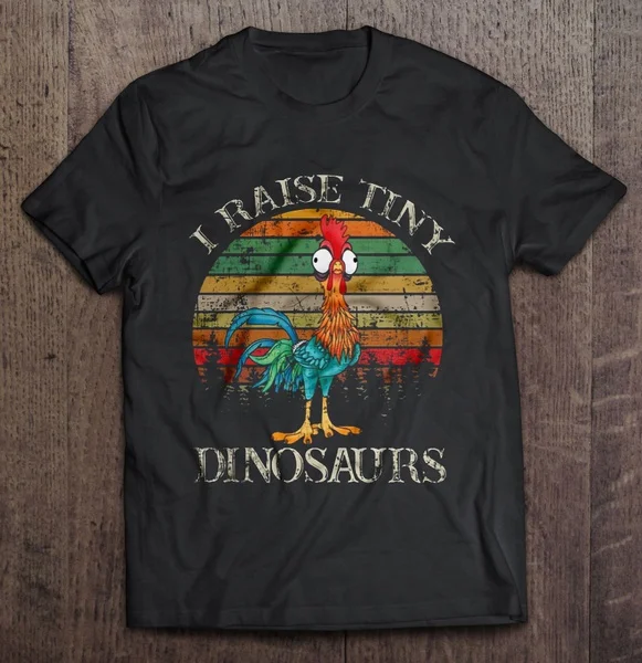 

I Raise Tiny Dinosaurs Hei Hei Version - T-shirts
