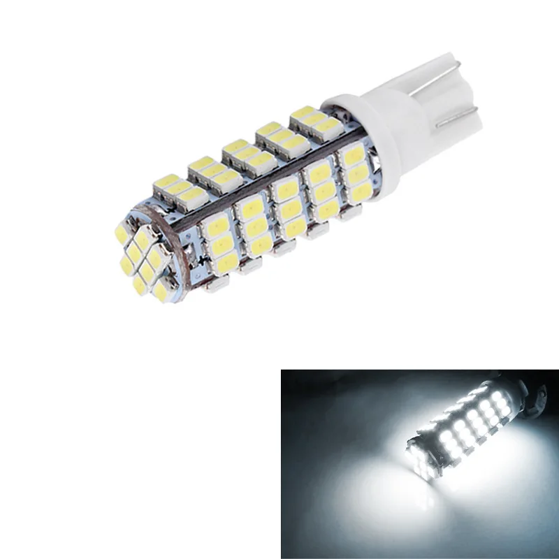 

Super Bright T10 68LED 1206 68 SMD LED Car 68smd 3020 W5W 194 927 168 Side Wedge Lamp Marker Bulb License plate lights DC12V