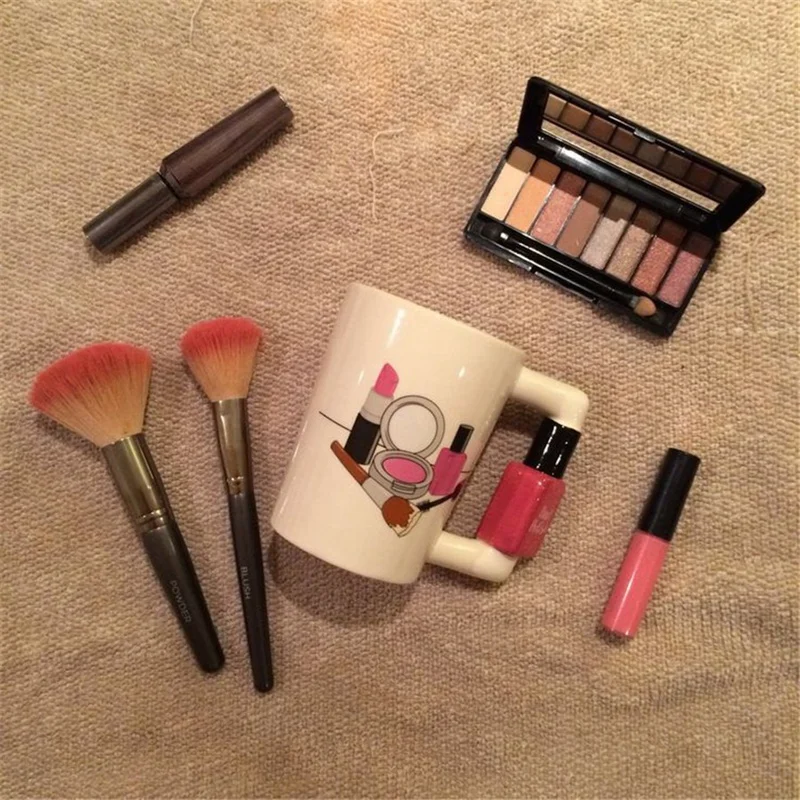 3D Ручная роспись креативные керамические кружки инструменты для девочек Набор