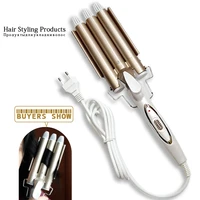 hair care styling tools curler iron hair curling irons rotating style curl hair styler ceramic anti scald wave curler 4