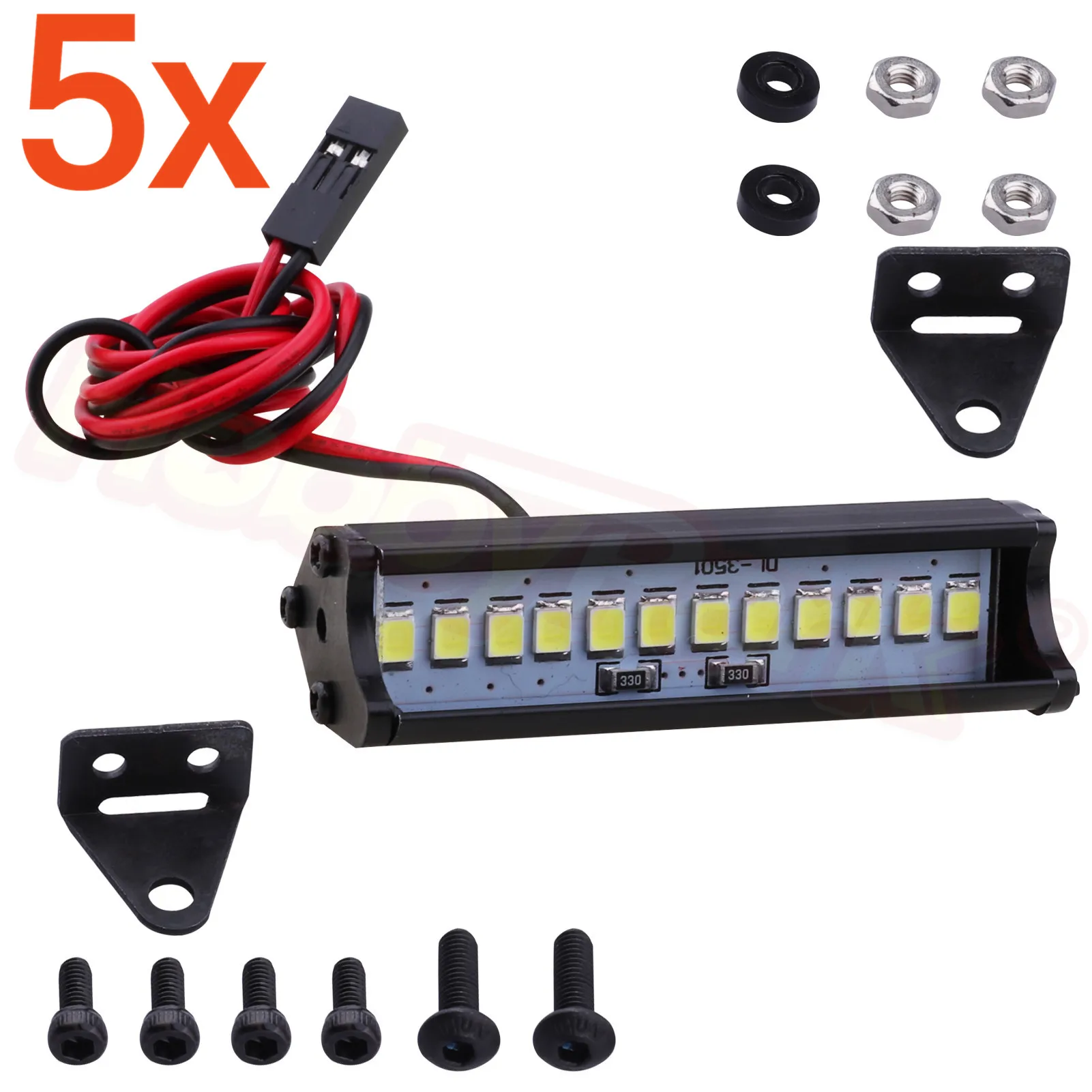 5 комплектов RC Рок Гусеничный грузовик LED свет бар моделирование для Traxxas Trx 4 Trx4