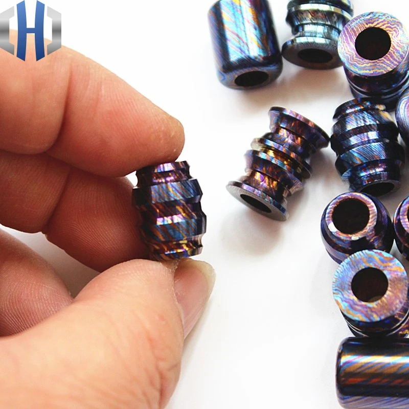 Titanium Mascus Зонт EDC веревочный кулон титановый меч DIY ювелирный браслет Подвеска для