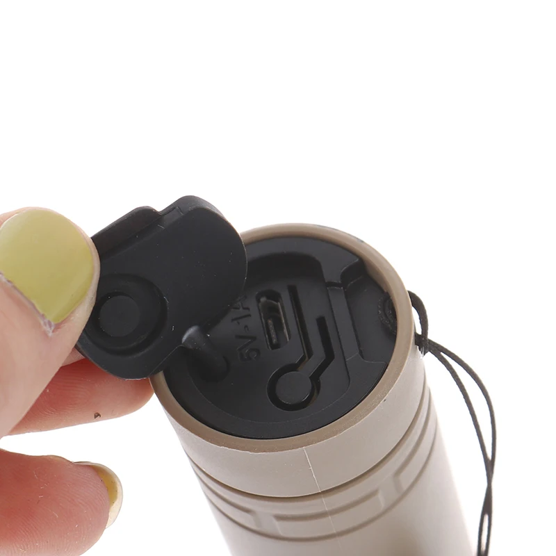 Супер яркий светодиодный фонарик со встроенной батареей 4 светильник мА