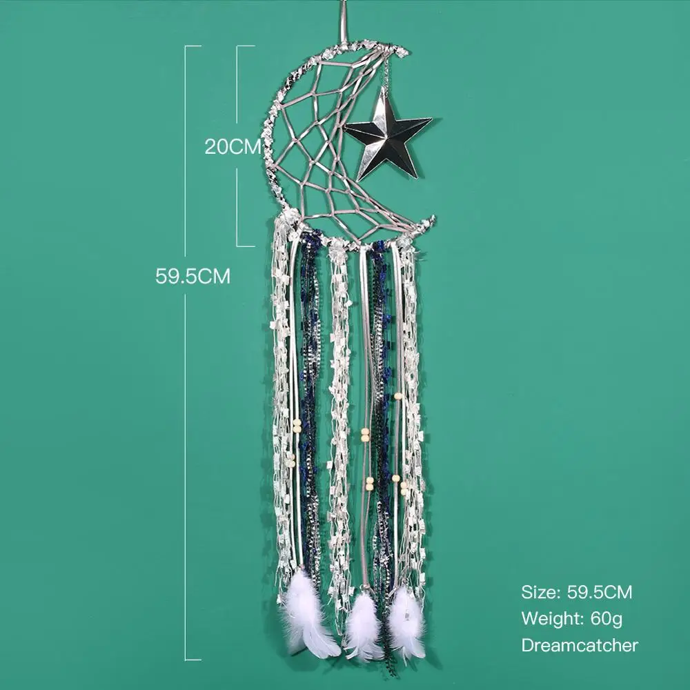 Луна Звезда Ловец снов декор для детской комнаты настенные подвесные бамперы