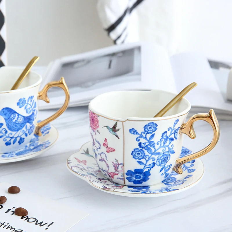 Керамическая кофейная чашка европейская роскошная простая Кружка Из Белого