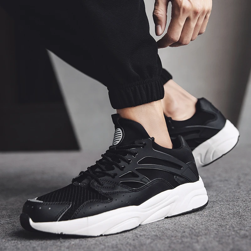 

2020 Light Men Running Shoes New Korean Casual Sports Breathable Men's Shoes High Quality Wear-resistant Jogging Men Sport Shoes