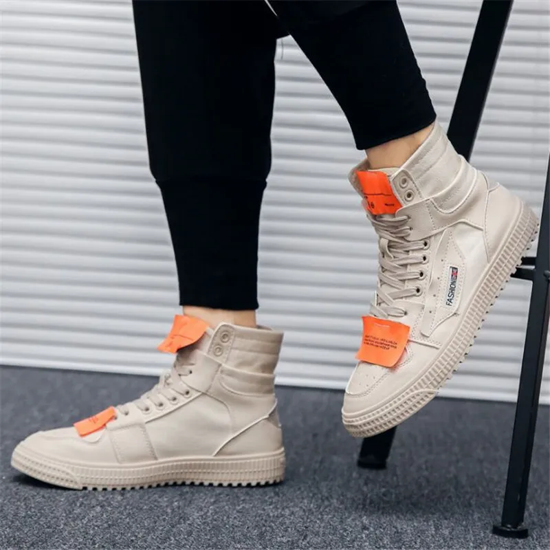 Новинка Мужская обувь дышащие кроссовки коллекция 2019 года модные черные и белые