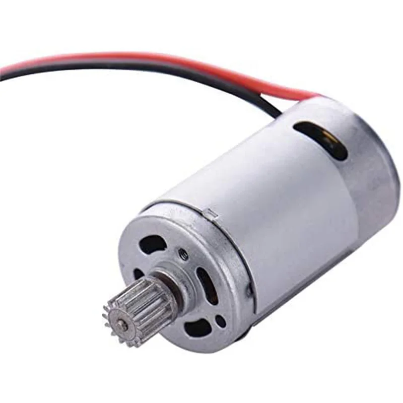

15-DJ01 390 Motor with Gear Car Parts for S911 S912 9115 9116 RC Car 390 Motor Electric Brushed Motor Replacement