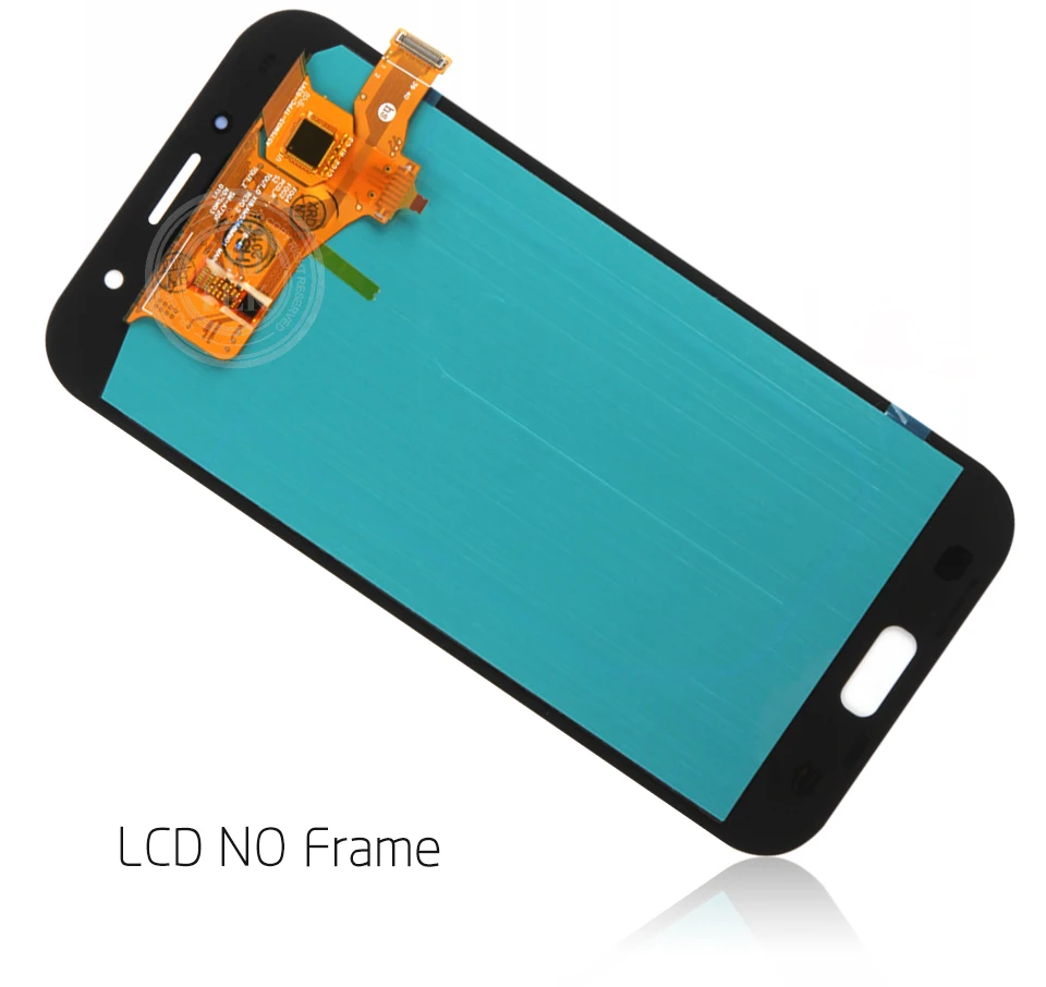 Super OLED ЖК-экран для Samsung Galaxy A7 A720 A720F SM-A720F ЖК-дисплей Дисплей кодирующий преобразователь сенсорного экрана в сборе