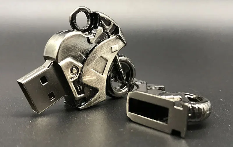 new creative usb flash drive 32gb memory usb 2.0 metal pen drive motorcycle usb stick 4gb 8gb 16gb 64gb pendrive gift wholesale