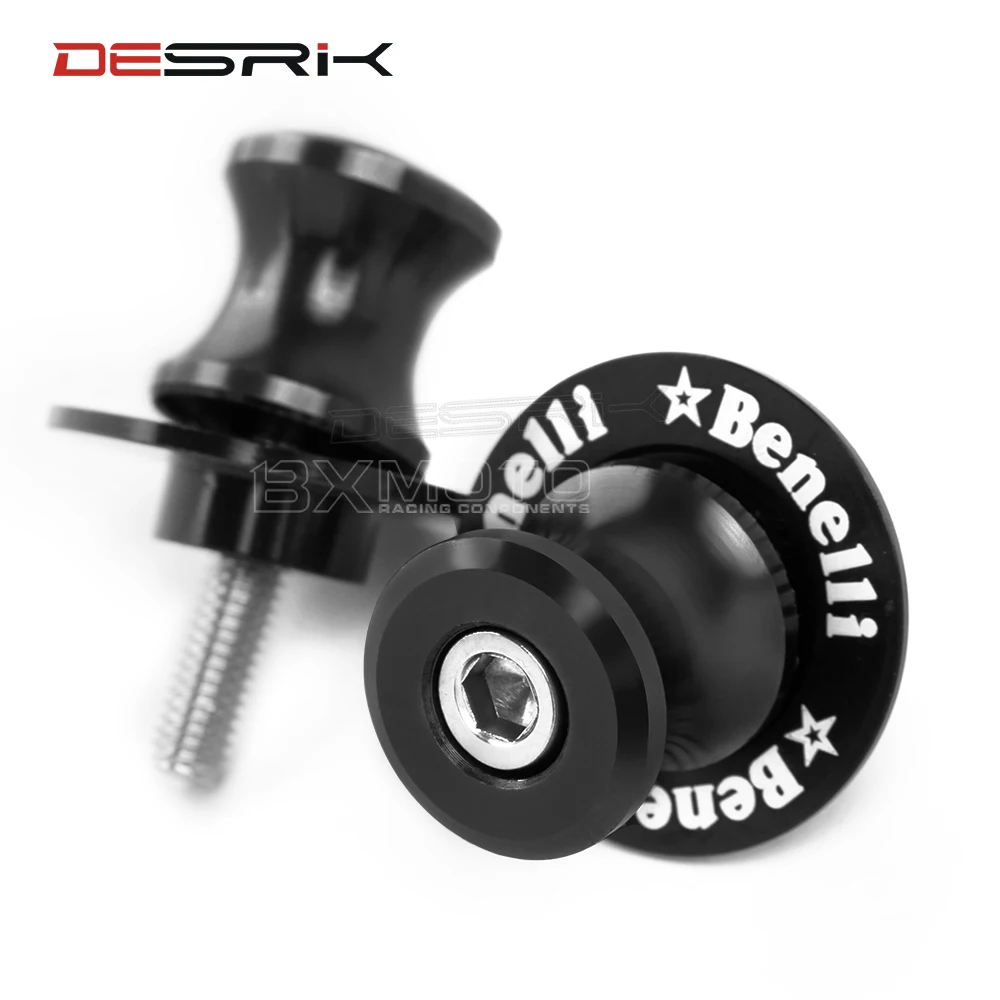 2 шт. винты для мотоцикла CNC Swingarm Slider катушки стенда Benelli Leoncino 500 TRK 502 BJ600 BN500 TNT 300 150 BN