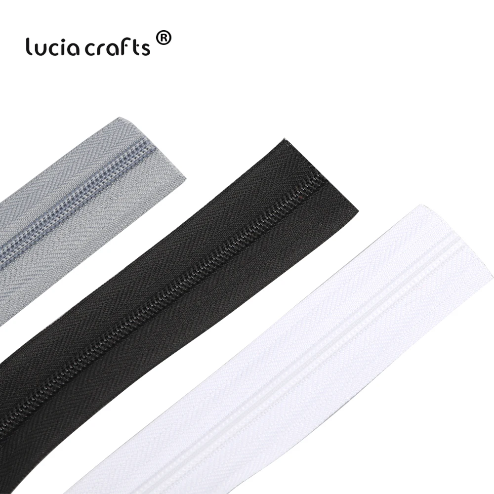 25 мм 5 м/лот нейлоновая катушка молния для одежды самостоятельного пошива сумки