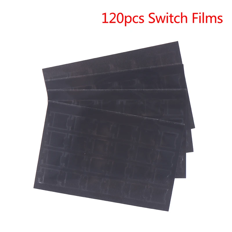 120pcs Deskeys Switch Films Poron for Most Switches Cherry MX Gateron Kailh