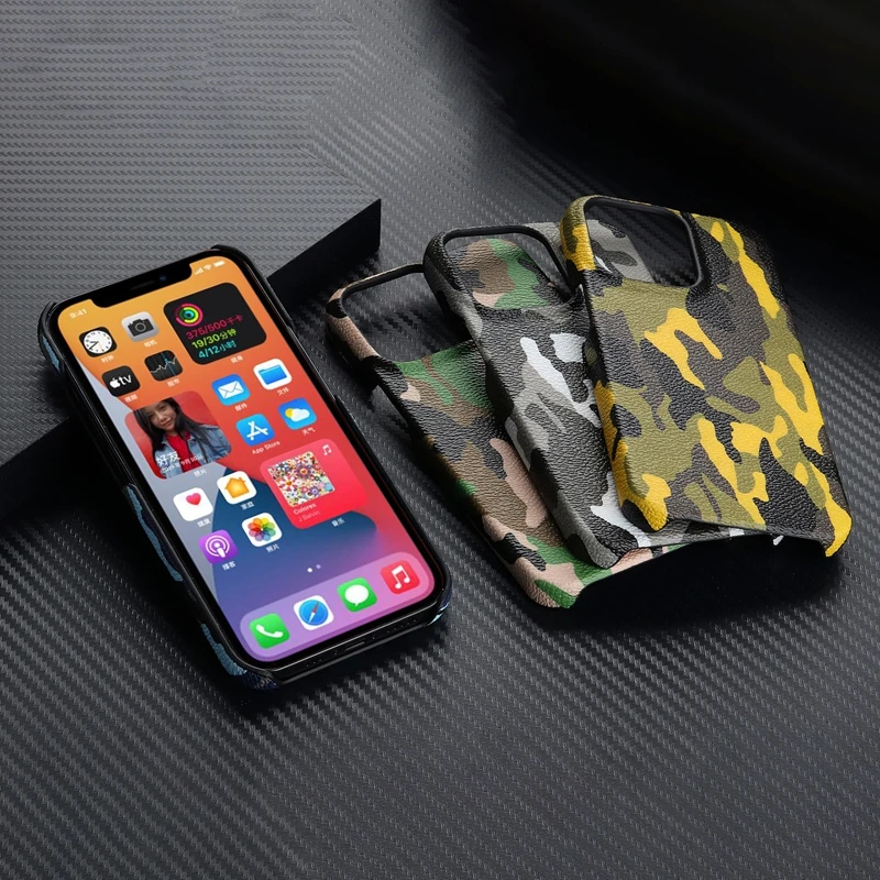 

Camouflage Pattern Camo Military Black Silicone Phone Case For iPhone 13 12 11 Pro Max Mini Xs Xr Luxury Shockproof Cover Shell