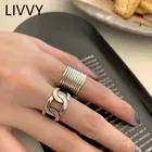 Кольцо женское серебристого цвета, на указательный палец, в стиле панк