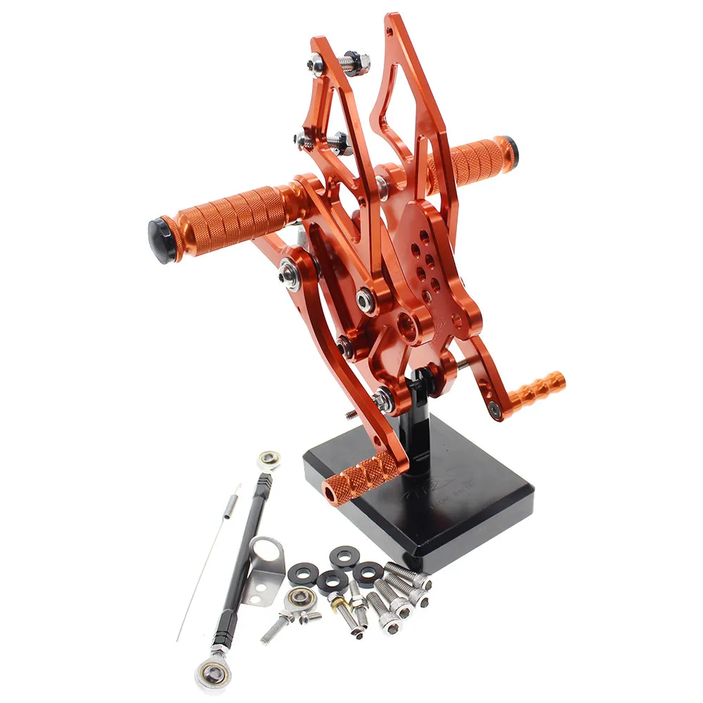 Регулируемые подножки для мотоцикла MFS Yamaha YZF R25 R3 2014 2015 2016 2017|Подставки под ноги| |