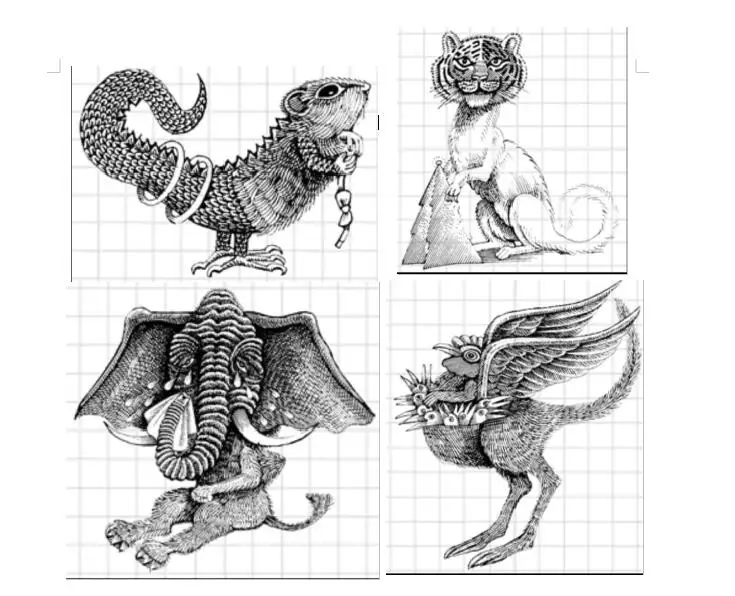 Прозрачный силиконовый штамп с тигром/курицей/печать для скрапбукинга своими