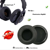 replacement ear pads for plantronics rig600 rig 600 rig 600 headset parts leather cushion velvet earmuff earphone sleeve cover