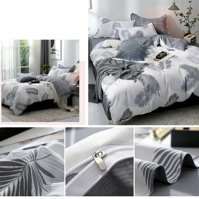 Комплект постельного белья 38 дюймов с геометрическим рисунком ананаса 4 шт.