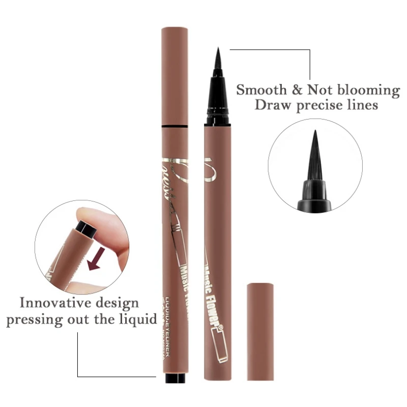 Прецизионный комплект подводок для глаз черный карандаш Водонепроницаемая