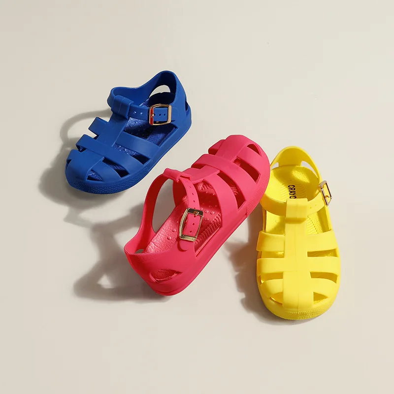 Новое поступление летние римские сандалии для девочек и мальчиков Детские