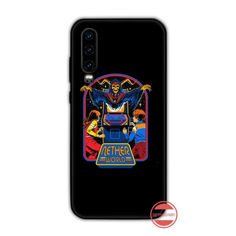 Let's summon demons Новое поступление черный чехол для мобильного телефона Huawei Honor 7C 7A 8X