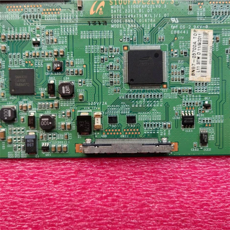 Материнская плата для SAMSUNG UN40D5500 T-CON S100FAPC2LV0.3 BN41-01678A BN41-01678 ue40d5520rk ue40d5003bw логическая