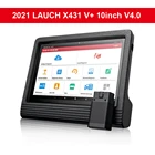 Диагностический сканер Launch X431 V +, 10 дюймов, Wi-FiBT, сканер OBD2, кодирование ECU, профессиональные автомобильные инструменты для полной диагностики