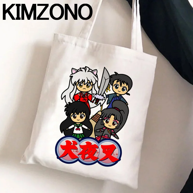 

Inuyasha shopping bag jute bag reusable canvas tote cotton bag bolsas ecologicas woven bolsas reutilizables jute sacolas