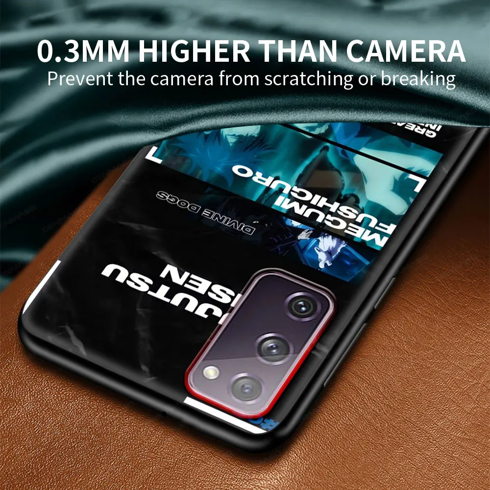 

Silicone TPU Case For Samsung Galaxy S20 FE S21 S20 Ultra S10E S10 Lite S9 S8 Plus 5G Luxury Coque Shell Jujutsu Kaisen