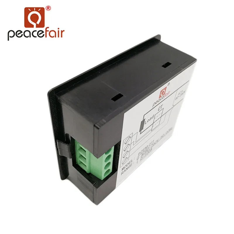 Переменного тока однофазный цифровой Панель Вольтметр Амперметр постоянного 220V