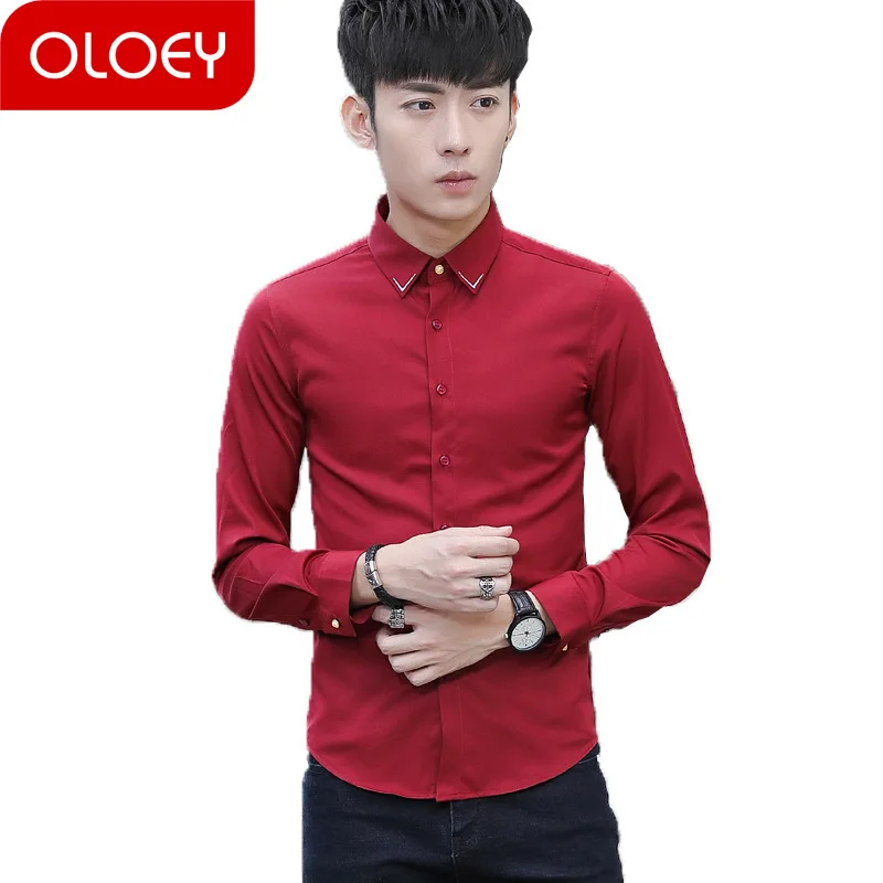 Рабочие мужские Яркие Рубашки Рубашка с длинными рукавами Мужская британская