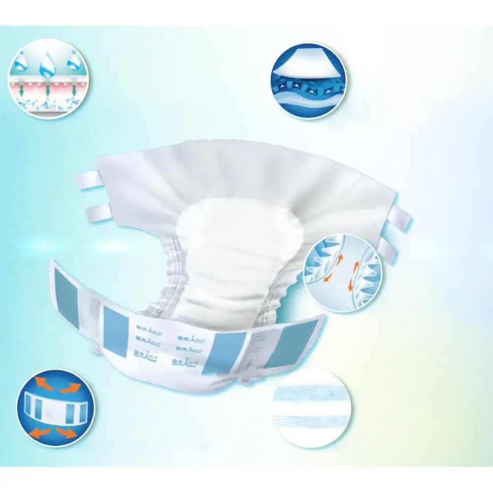 1300 мл настоящие тканевые карманные подгузники для взрослых малышей хлопковые