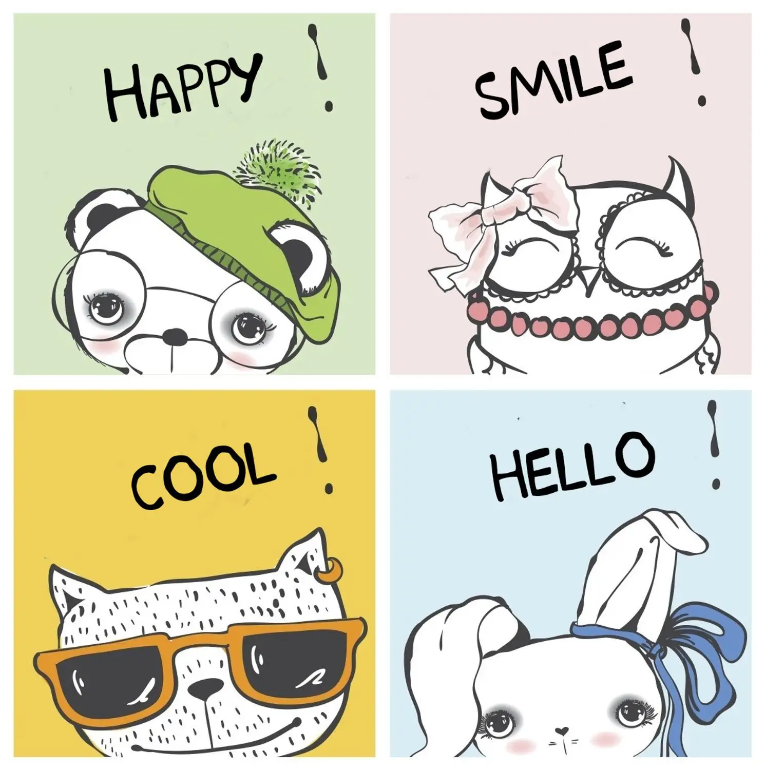 

Cartoon Cat Background Clear Stamps For Scrapbooking Card Making Photo Album Silicone Stamp DIY Decorative Crafts