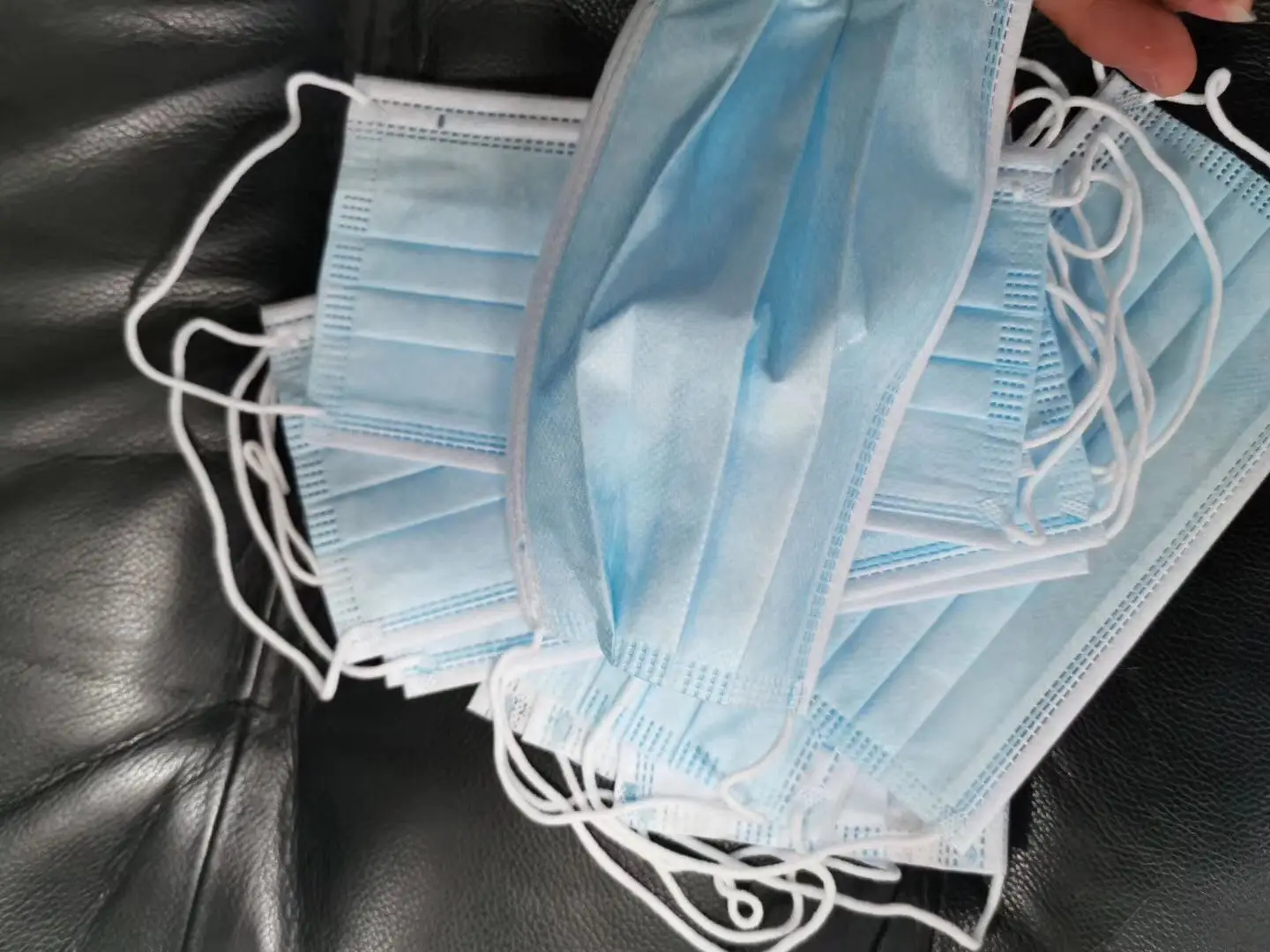 Одноразовые трехслойные маски для лица рта и защиты от пыли ушей 5000/2000/1000/500 шт.