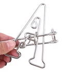 Головоломка с металлическим кольцом для букв, 1 шт., игра-головоломка для взрослых и детей