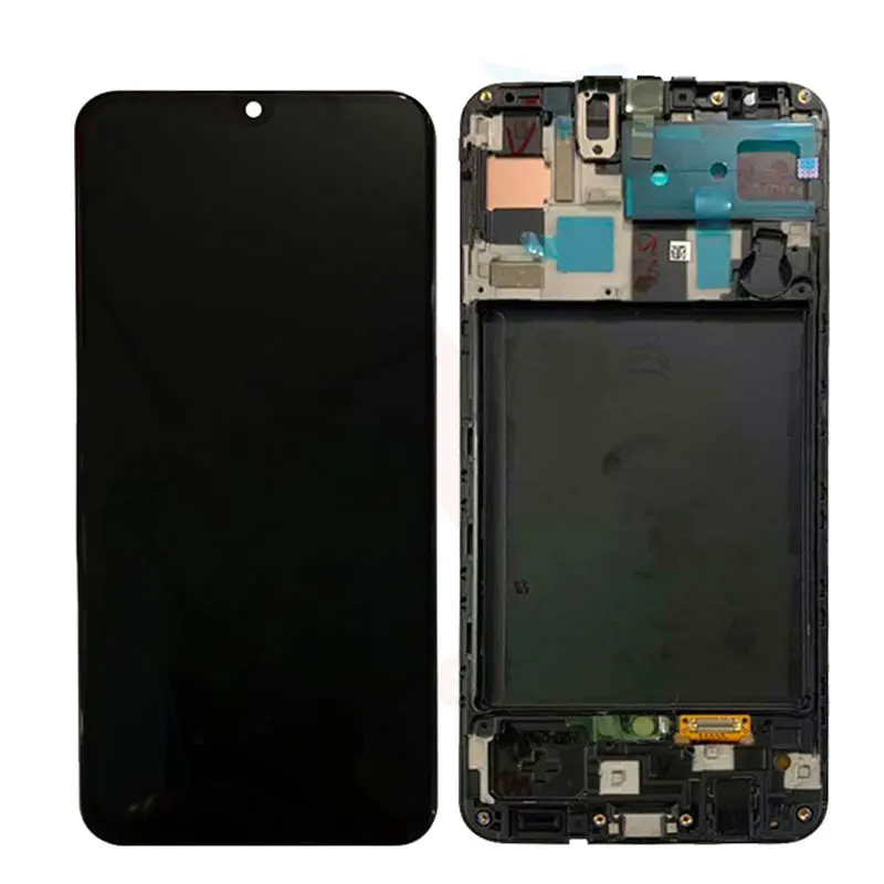 Super amoled для Samsung galaxy A50 A505F/DS A505F A505FD дисплей с рамкой сенсорный экран дигитайзер в