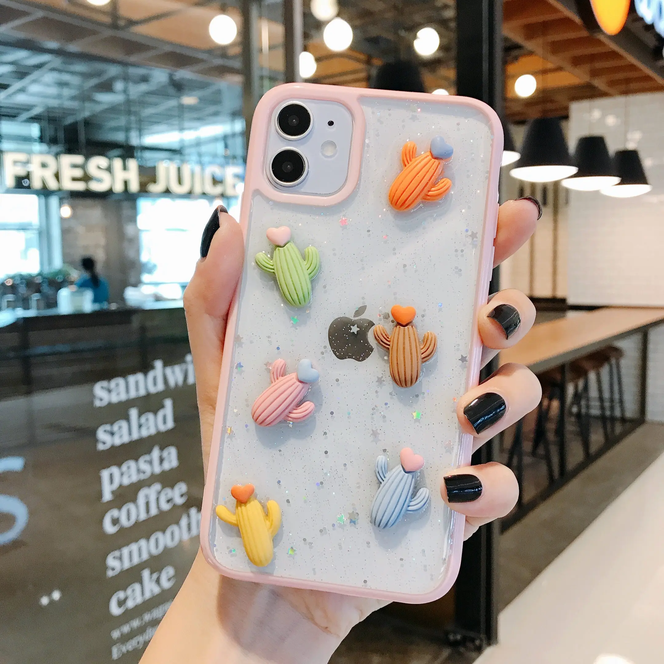 

New arrival Epoxy 3d bear Phone Case for Iphone11 PRO MAX X XR XSMAX 6 7 8 PLUS Lovely gift