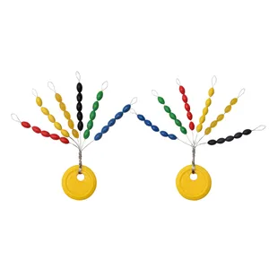 60 шт. резиновые разноцветные стопор для поплавка для космических бобов овальной формы фиксированные буи поплавок для рыболовных снастей