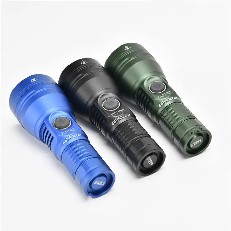 Astrolux FT03 MINI XHP50.2 4200LM Anduril UI мощный светодиодный прожектор EDC фонарик с батареей