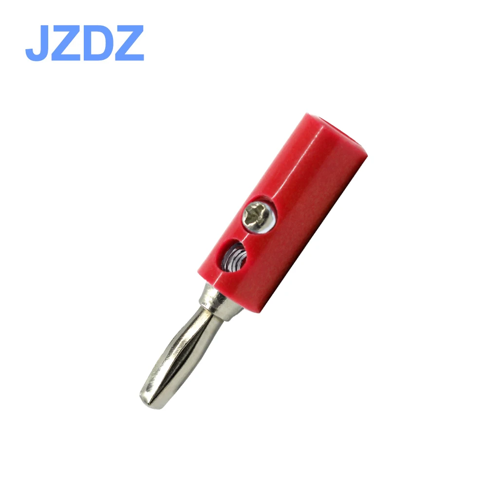 JZDZ J.10016 10 шт 4 мм разъем типа &quotбанан&quot четыре лезвия без сварки DIY аудио
