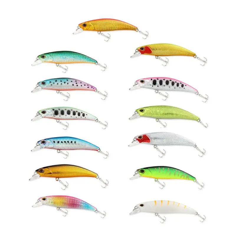 

Artificial Hard Bait Sinking Fishing Lures Minnow Wobblers Long-cast Road Sub-bait Bionic Fake Baits