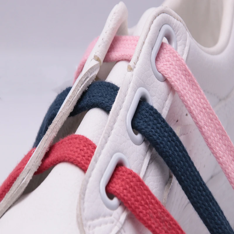 Coolstring 1.27CM Wide Lacet For Canvas Boot Red Pink Navy Black White Double-Layer Polyester Lace 10 Pairs/lot Affordable Sale