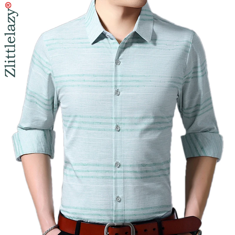 2021 брендовая повседневная роскошная в полоску с длинным рукавом приталенная