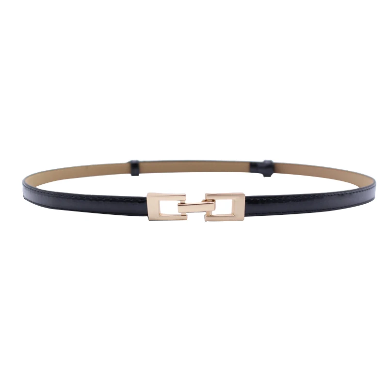 Fashion Belts For Women Thin Adjustable Leather Belt Female Alloy Buckle Dress Waist ceinture femme pasek damski | Аксессуары для
