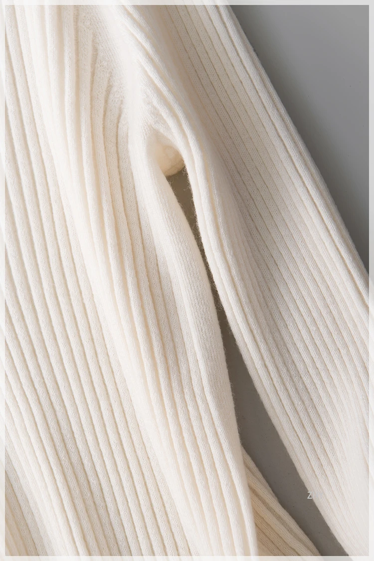 Women Pullovers Wool knitted Sweaters V neck pullover Fall Winter Bottoming knit Natural Silk Basic Sweater