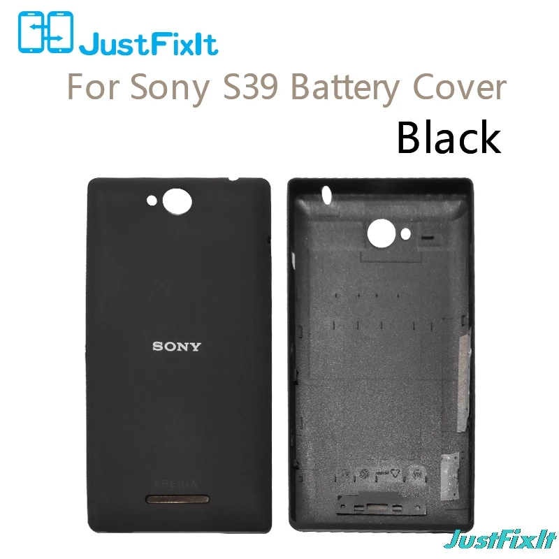 S39 задний корпус Пластиковая Задняя Дверь Ремонт чехол запасные части для sony Xperia C