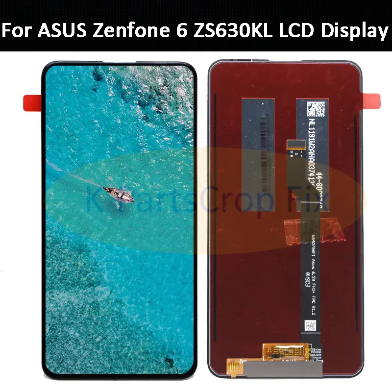 ЖК-дисплей 6 4 ''для ASUS Zenfone ZS630KL сенсорный экран дигитайзер сенсорное Стекло в