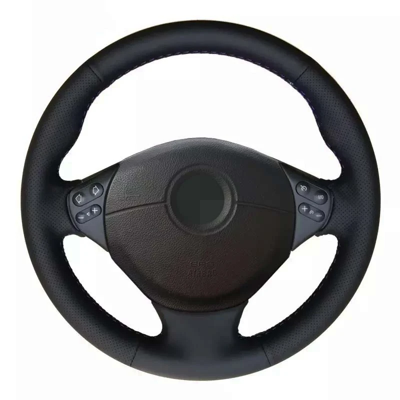 DIY Car Steering Wheel Cover Black Artificial Leather For BMW BMW E39 5 Series 1999-2003 E46 3 Series 1999-2005 E53 X5 E36 Z3