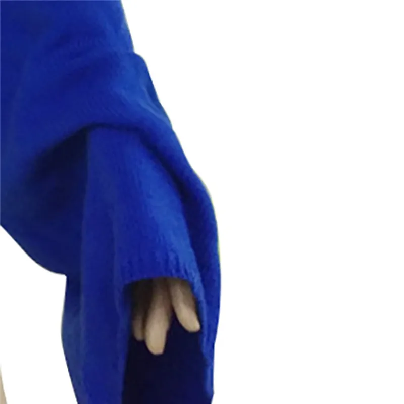 Сексуальный свитер с открытыми плечами вязаный Топ Женский пуловер длинными